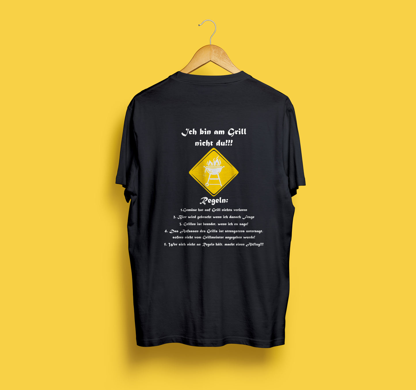 T-Shirt „Grillmeister - Ich bin am Grill, nicht du“