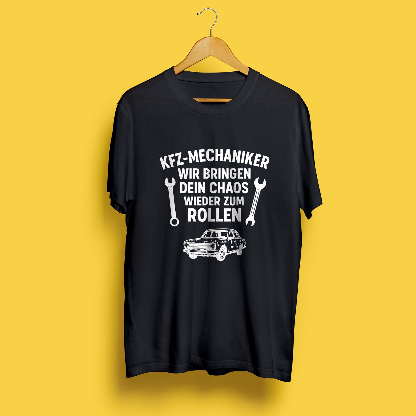T-Shirt „KFZ-Mechaniker - Wir bringen dein Chaos“