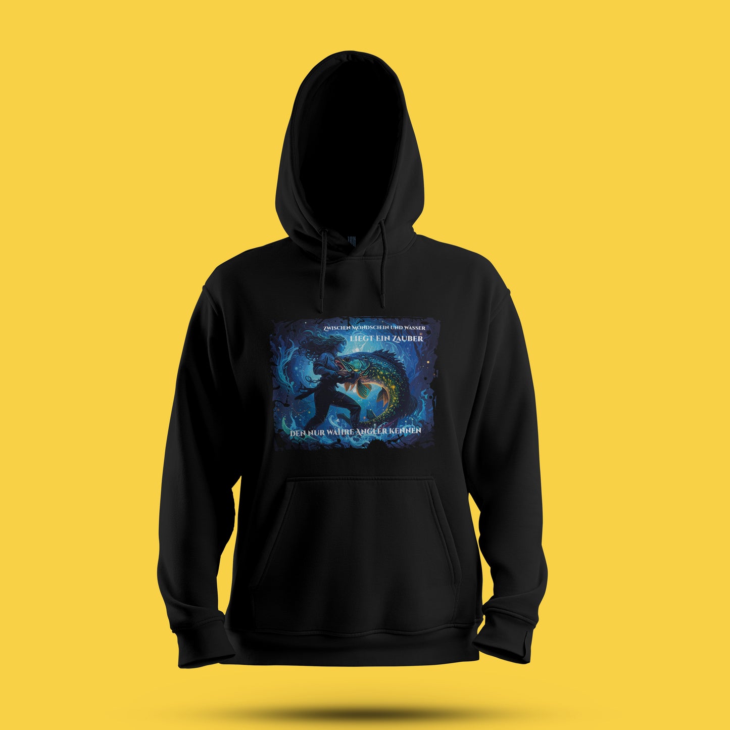 Hoodie „Magisches Angler – Mystisches Design“