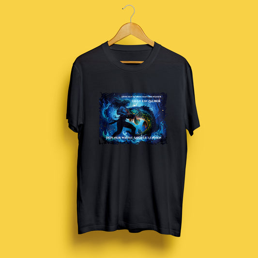 T-Shirt „Magisches Angler  – Mystisches Design“