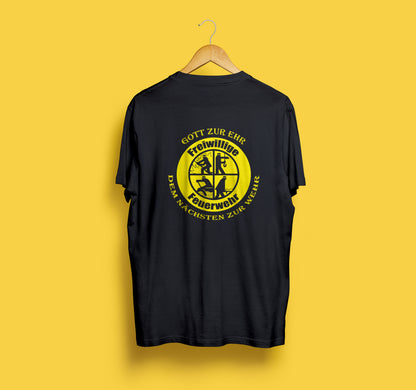 T-Shirt „Status 3 - Feuerwehr Gott zur ehr dem nächsten zur Wehr“