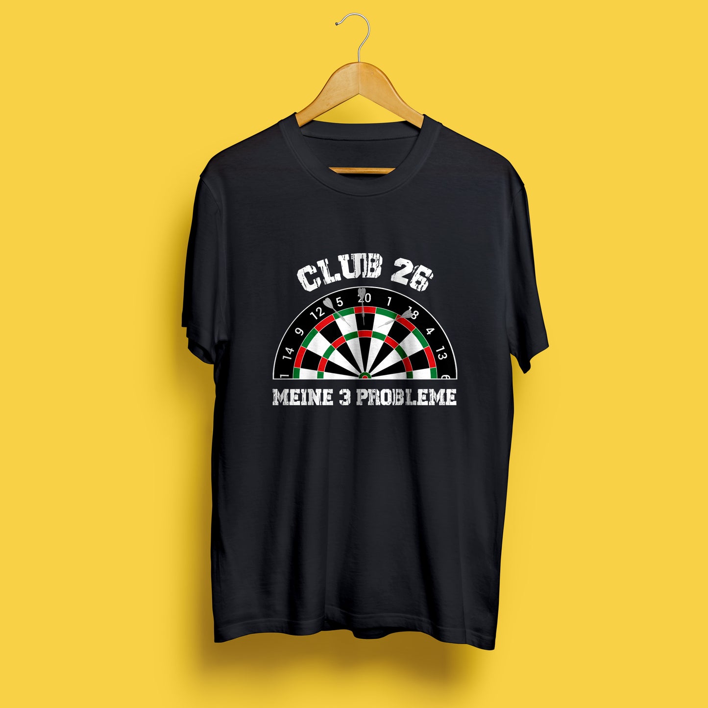 T-Shirt – „Club 26 – Meine 3 Probleme“